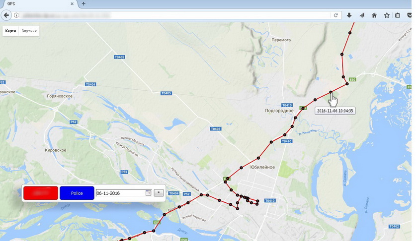 Автомобильный GPS-трекер